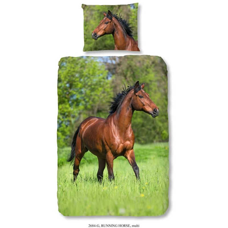 Funda de edredón para niños Running Horse 140x200/220cm - Multicolor - Good Morning
Funda de edredón para niños Running Horse 140x200/220cm - Multicolor - Good Morning