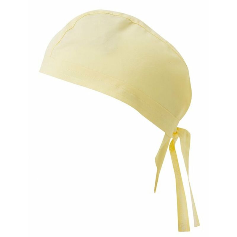 GORRO CON TIRAS Amarillo Claro U