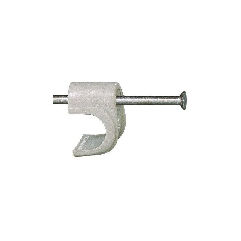Grapa Electricidad 7 Cable Plastico Blanco Gc 98857 - Fischer 
Grapa Electricidad 7 Cable Plastico Blanco Gc 98857 - Fischer