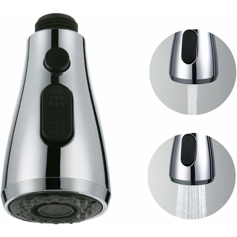 Abcrital - Grifo de ducha con botón de parada 2 tipos de espray retráctil Fregadero de cocina Cabeza profesional para inodoro Grifo mezclador Grifo
Abcrital - Grifo de ducha con botón de parada 2 tipos de espray retráctil Fregadero de cocina Cabeza profesional para inodoro Grifo mezclador Grifo