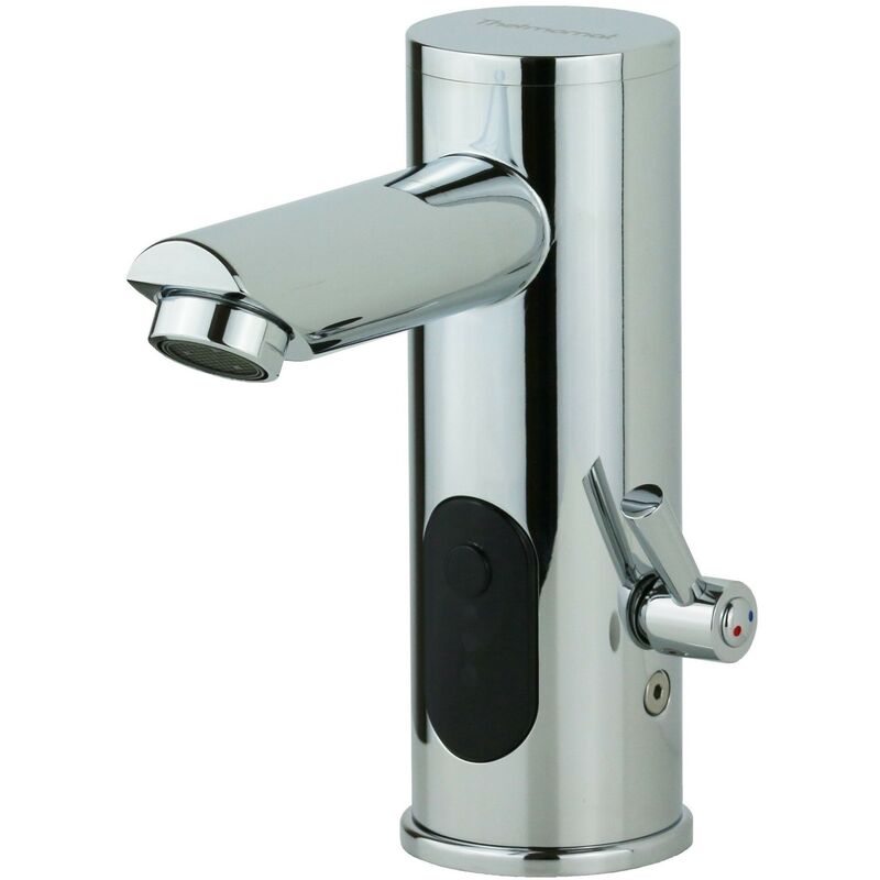 Grifo electrónico con mezclador para regular la temperatura del agua RUELDA02 | Cromo
Grifo electrónico con mezclador para regular la temperatura del agua RUELDA02 | Cromo