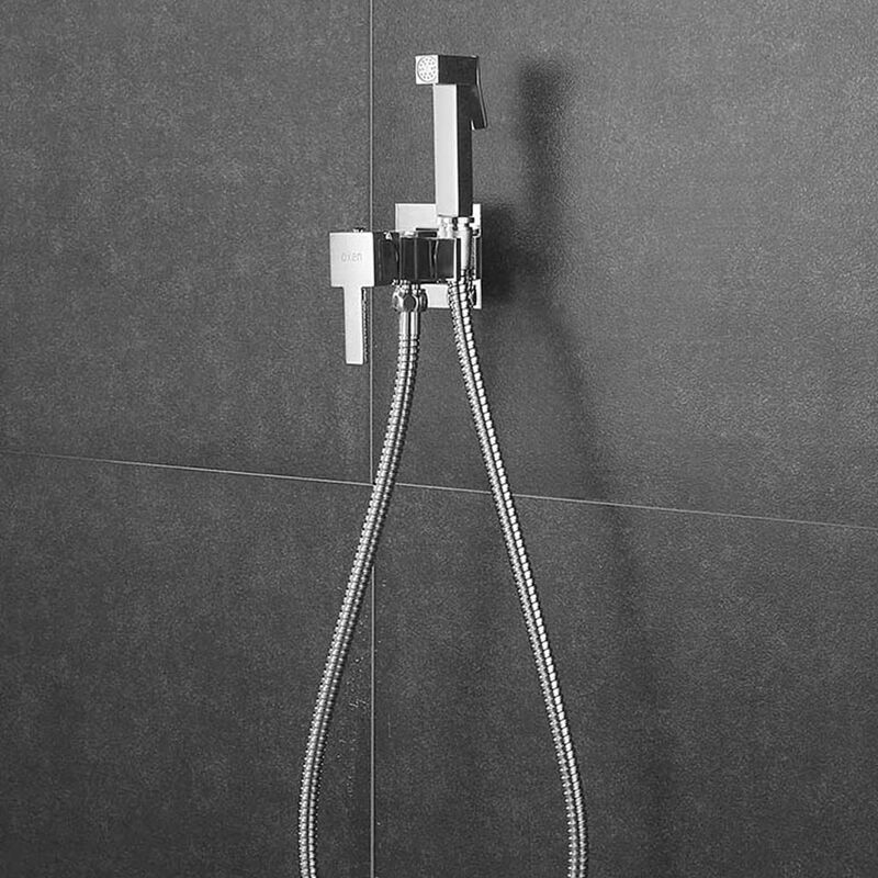 Kibath - Hidroescobilla Grifo bidet higiene íntima para agua fria y caliente diseño cuadrado. Fabricado en latón
Kibath - Hidroescobilla Grifo bidet higiene íntima para agua fria y caliente diseño cuadrado. Fabricado en latón