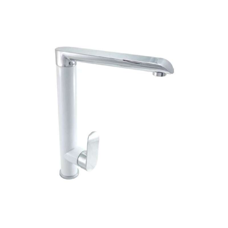 Grifo monomando Alemania en color blanco y cromo 31 cm(alto)18 cm(largo) Color BLANCO
Grifo monomando Alemania en color blanco y cromo 31 cm(alto)18 cm(largo) Color BLANCO