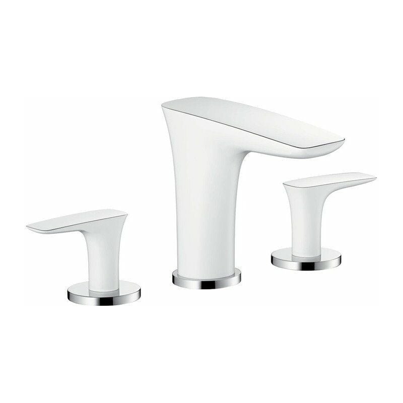 Hansgrohe - Mezclador de lavabo de 3 orificios, con tirador y desagüe automático cromado
Hansgrohe - Mezclador de lavabo de 3 orificios, con tirador y desagüe automático cromado