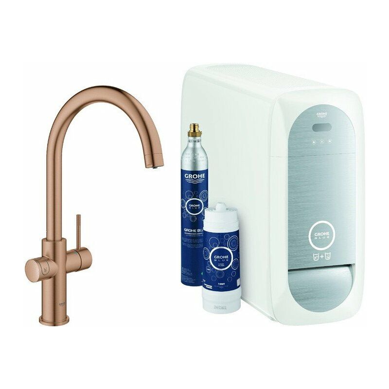 31455 Blue Home Starter Kit Bluetooth / WIFI C- geb de oro rosa brillante. - Grohe
31455 Blue Home Starter Kit Bluetooth / WIFI C- geb de oro rosa brillante. - Grohe