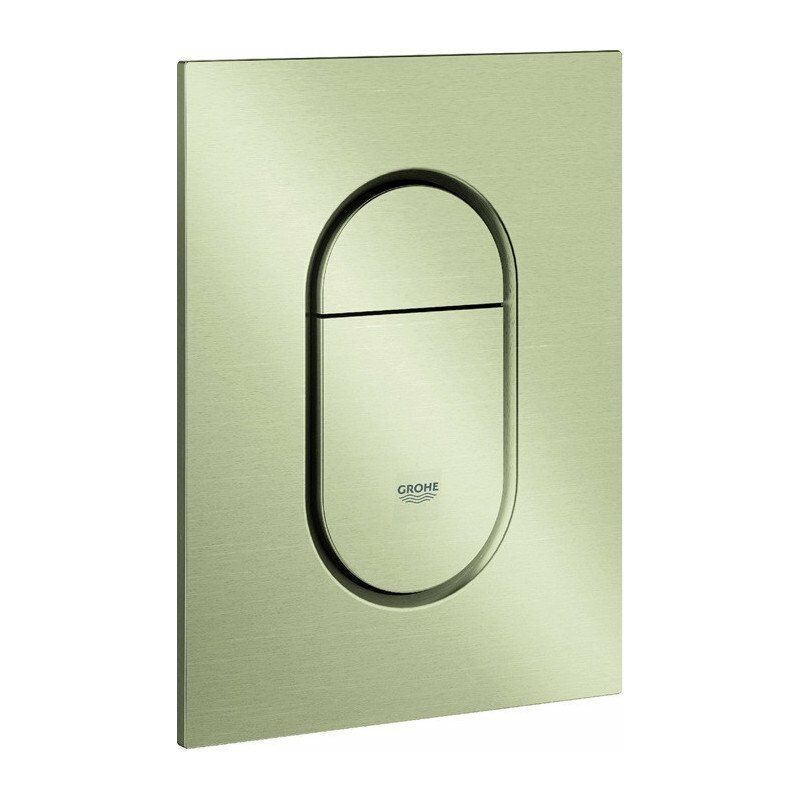 GROHE Arena Cosmopolitan S 37624 2-M./Start&Stopp placa de actuador de inodoro níquel cepillado
GROHE Arena Cosmopolitan S 37624 2-M./Start&Stopp placa de actuador de inodoro níquel cepillado