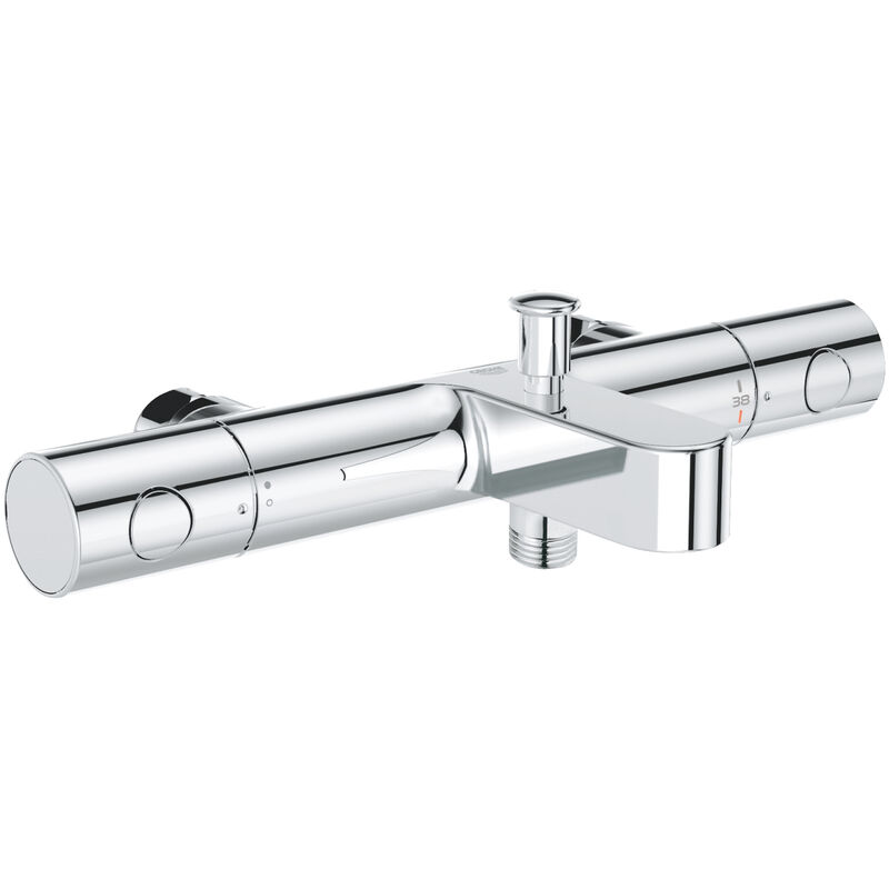 Grohtherm 800 Mezclador termostático de baño Cosmopolitan, DN 15, sin conexiones, cromado - 34770000 - Grohe
Grohtherm 800 Mezclador termostático de baño Cosmopolitan, DN 15, sin conexiones, cromado - 34770000 - Grohe