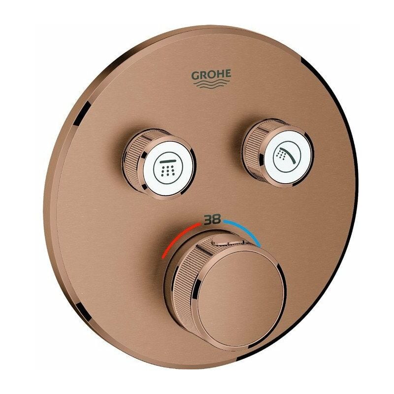 Grohtherm SmartControl 29119 FMS termostato redondo 2 ASV oro rosa brillante geb. - Grohe
Grohtherm SmartControl 29119 FMS termostato redondo 2 ASV oro rosa brillante geb. - Grohe