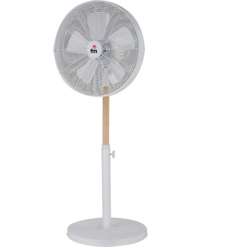 Ventilador Pie 50W Madera Np140