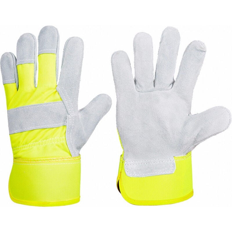 Guantes de protección de piel serraje de palma con manguito de tela WORKTEAM G2205 | 10 - Gris+Amarillo A.V.
Guantes de protección de piel serraje de palma con manguito de tela WORKTEAM G2205 | 10 - Gris+Amarillo A.V.