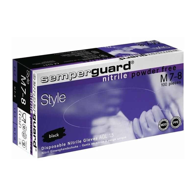 Guantes desechables, temperamento nitrilo estilo talla S, nitrilo negro 100 piezas / caja
Guantes desechables, temperamento nitrilo estilo talla S, nitrilo negro 100 piezas / caja