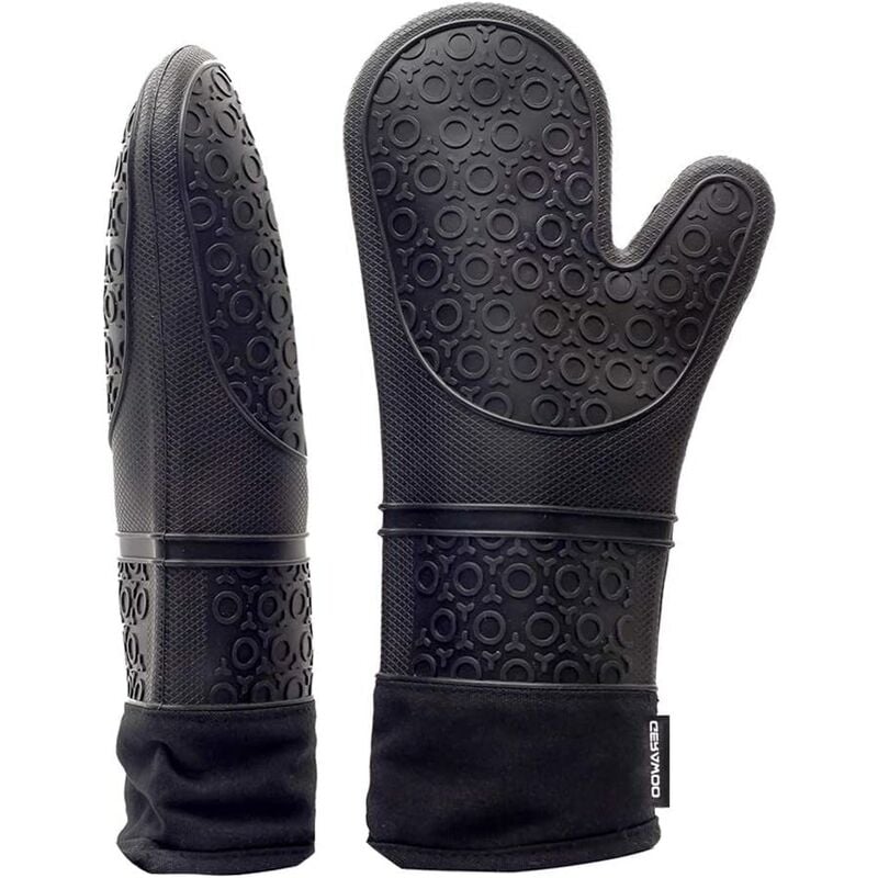 Guantes profesionales para horno, agarraderas, guantes de silicona para horno, 1 par de guantes resistentes al calor, guantes extendidos para pizza y
Guantes profesionales para horno, agarraderas, guantes de silicona para horno, 1 par de guantes resistentes al calor, guantes extendidos para pizza y
