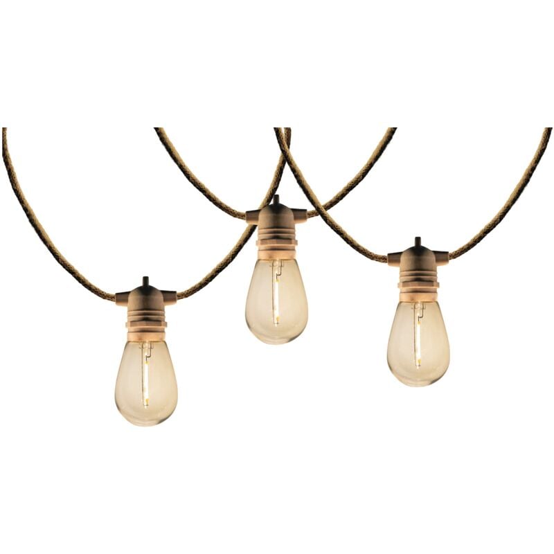 Guirnalda de luz de cuerda solar 10 bombillas LED blancas cálidas transparentes FANTASY CORD SOLAR 7.45m
Guirnalda de luz de cuerda solar 10 bombillas LED blancas cálidas transparentes FANTASY CORD SOLAR 7.45m