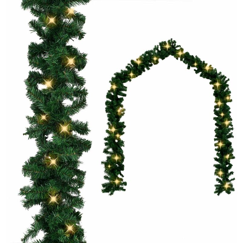 Guirnalda de navidad con luces LED 10 m