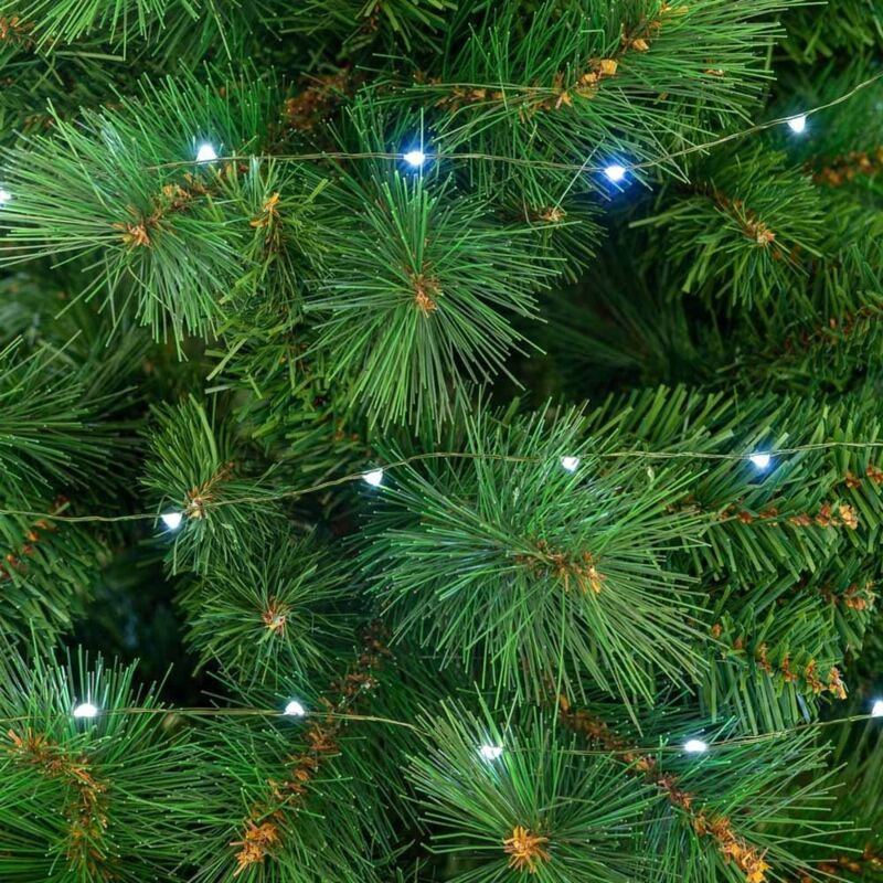 Guirnalda de Navidad de 8 funciones con 180 luces para interior y exterior de led blanca de 395 cm
Guirnalda de Navidad de 8 funciones con 180 luces para interior y exterior de led blanca de 395 cm