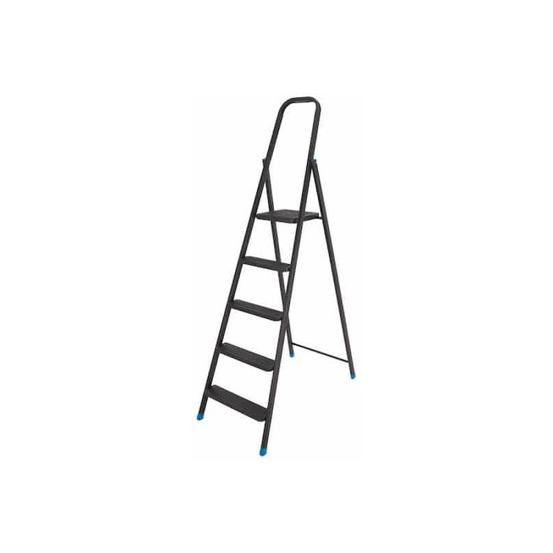 Escalera para bricolaje de acero de 5 peldaños, altura de acceso 285 cm, negro mate - Selekta First - Hailo
Escalera para bricolaje de acero de 5 peldaños, altura de acceso 285 cm, negro mate - Selekta First - Hailo