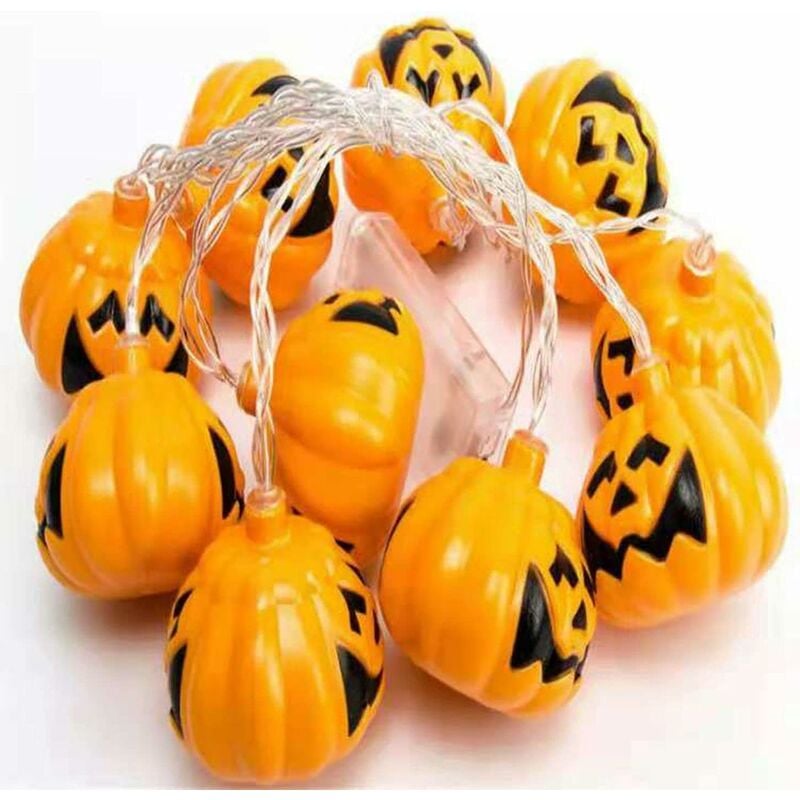 Halloween Decoracion Calabaza, Calabaza Luces,Calabaza Luces de Cadena de 1.5m 10LED, Luces LED Calabaza para la Fiesta de Halloween, Navidad,
Halloween Decoracion Calabaza, Calabaza Luces,Calabaza Luces de Cadena de 1.5m 10LED, Luces LED Calabaza para la Fiesta de Halloween, Navidad,