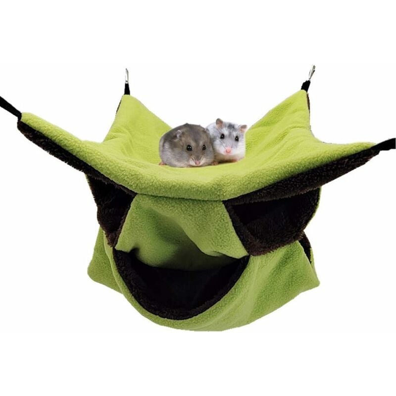 Hamster Rodent Hamaca Cama colgante Hurón Dormir Cómodo nido con 3 capas Laberinto geométrico para animales pequeños Rata Hamster Ardilla para jugar
Hamster Rodent Hamaca Cama colgante Hurón Dormir Cómodo nido con 3 capas Laberinto geométrico para animales pequeños Rata Hamster Ardilla para jugar