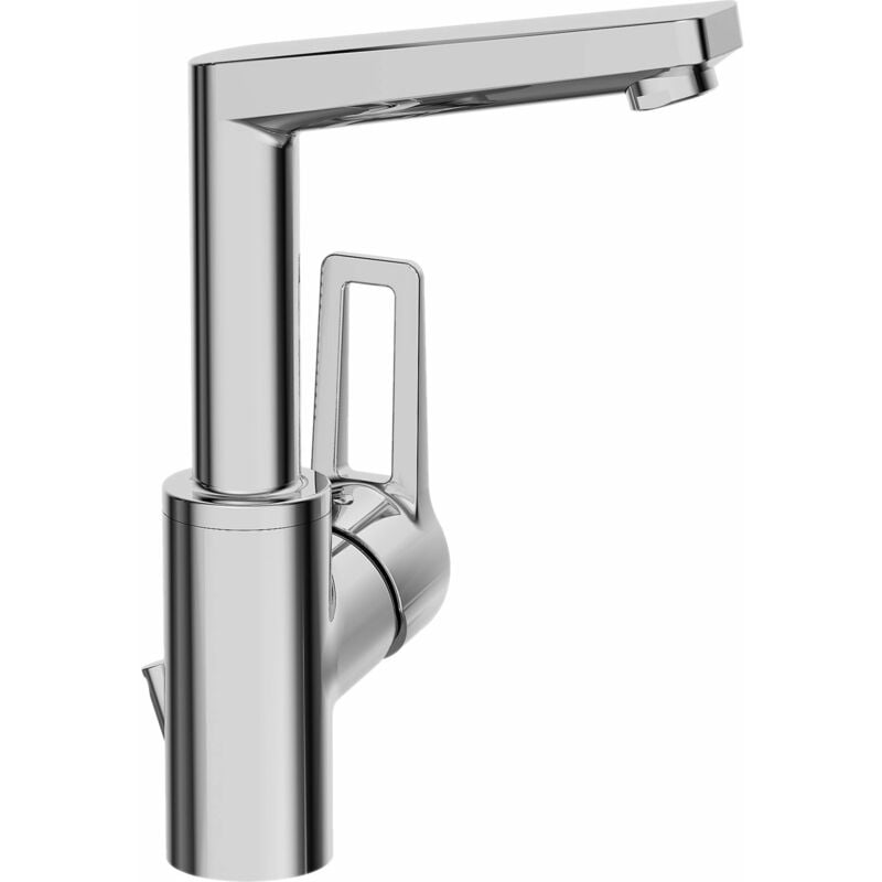 Hansa Hansatwist, mezclador de lavabo de un orificio, grifo monomando, saliente: 130 mm, con grifo de desagüe, cromado - 09542205
Hansa Hansatwist, mezclador de lavabo de un orificio, grifo monomando, saliente: 130 mm, con grifo de desagüe, cromado - 09542205