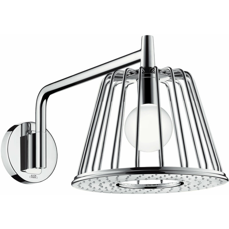 Hansgrohe Axor Starck ShowerSelect LampShower 1jet con brazo de ducha 380 mm, conexión a la pared, color: cromado - 26031000
Hansgrohe Axor Starck ShowerSelect LampShower 1jet con brazo de ducha 380 mm, conexión a la pared, color: cromado - 26031000