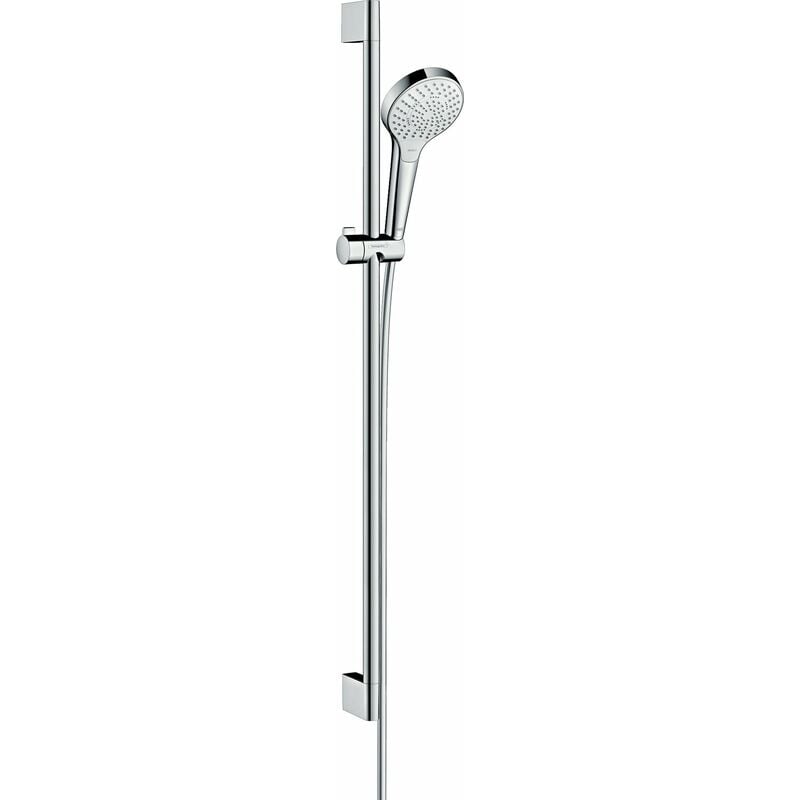 Hansgrohe Croma Select S Multi EcoSmart set de ducha con barra de ducha de 90 cm, 26571400, blanco/cromo - 26571400
Hansgrohe Croma Select S Multi EcoSmart set de ducha con barra de ducha de 90 cm, 26571400, blanco/cromo - 26571400