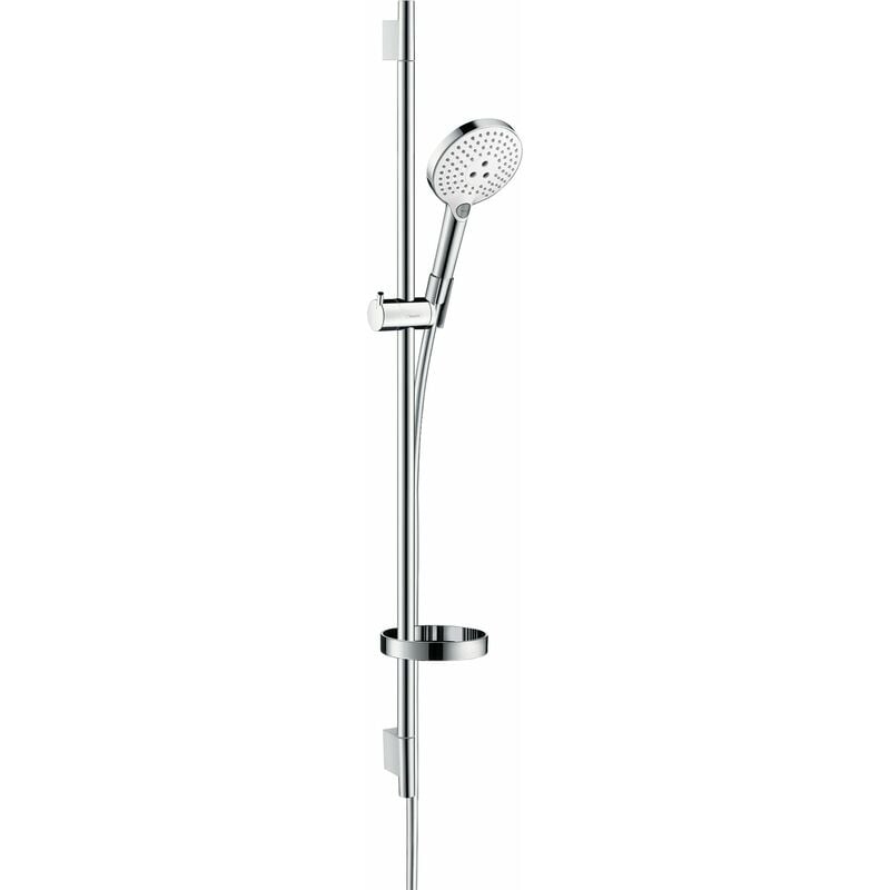Hansgrohe Raindance Select S set de ducha 120 3jet EcoSmart con barra de ducha de 90 cm y jabonera, 26633, color: Cromado / Blanco - 26633400
Hansgrohe Raindance Select S set de ducha 120 3jet EcoSmart con barra de ducha de 90 cm y jabonera, 26633, color: Cromado / Blanco - 26633400