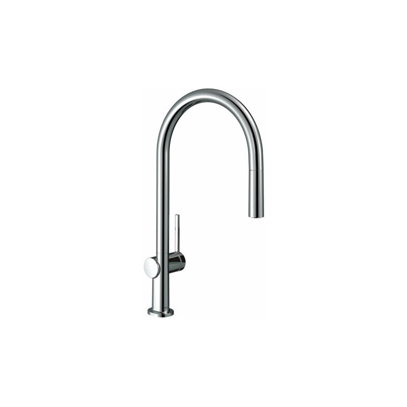 hansgrohe Talis M54 monomando de cocina 210, caño extraíble, 1jet, sBox, color: cromado - 72803000
hansgrohe Talis M54 monomando de cocina 210, caño extraíble, 1jet, sBox, color: cromado - 72803000