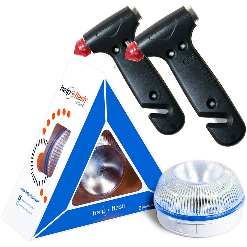 HELP FLASH Smart - luz de emergencia AUTÓNOMA preseñalización de peligro y linterna, homologada, normativa DGT, V16, activación AUTOMÁTICA + 2x
HELP FLASH Smart - luz de emergencia AUTÓNOMA preseñalización de peligro y linterna, homologada, normativa DGT, V16, activación AUTOMÁTICA + 2x