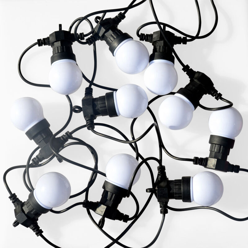 HERACLES - Cadena de luces de taberna navideña para exteriores con 10 bombillas, 50 LED multicolores, funciona con pilas, función de temporizador, 8
HERACLES - Cadena de luces de taberna navideña para exteriores con 10 bombillas, 50 LED multicolores, funciona con pilas, función de temporizador, 8