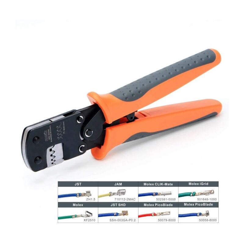 Errebi Group - Herramienta de crimpado para micro terminales 0.03-0.52 mmq 32-20 AWG
Errebi Group - Herramienta de crimpado para micro terminales 0.03-0.52 mmq 32-20 AWG