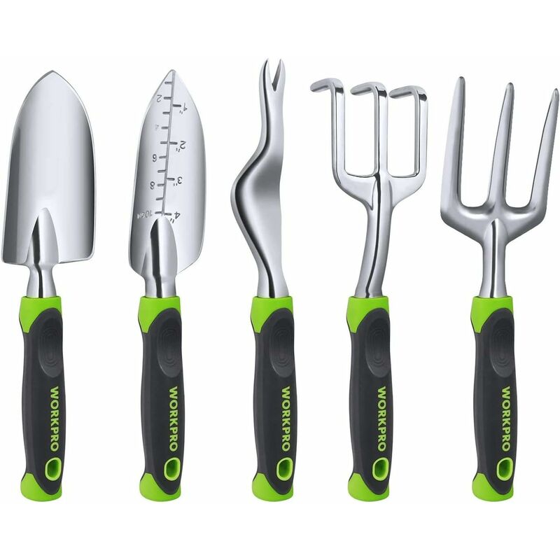 Herramientas de jardinería, 5 piezas, juego de jardinería de aluminio fundido con tenedor, escardador, garra, trasplantadora, pala para macetas para
Herramientas de jardinería, 5 piezas, juego de jardinería de aluminio fundido con tenedor, escardador, garra, trasplantadora, pala para macetas para