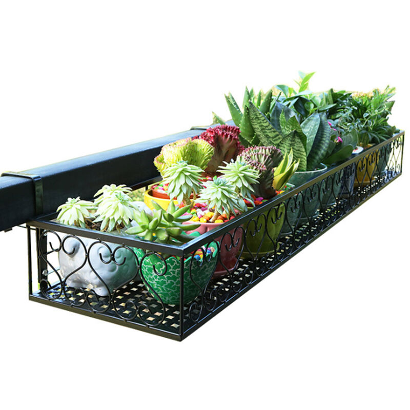 Hierro Hang-ing flor Barandilla canasto para estante con soporte de pie Ganchos Balcon plantador Macetas de exterior 1-Tier
Hierro Hang-ing flor Barandilla canasto para estante con soporte de pie Ganchos Balcon plantador Macetas de exterior 1-Tier