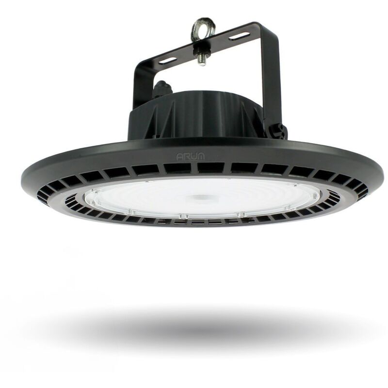 HIGH BAY UFO 150W IP65 cuenco de suspensión industrial | Temperatura de color: Blanco frio 6000K
HIGH BAY UFO 150W IP65 cuenco de suspensión industrial | Temperatura de color: Blanco frio 6000K