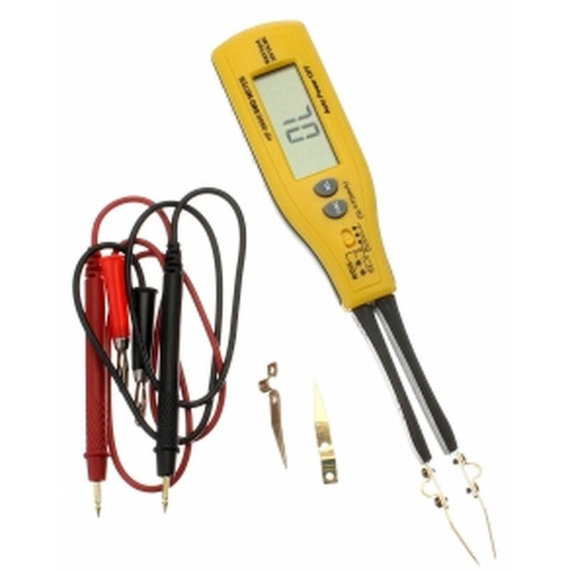 HP-990B Tweezer SMD Meter Multimeter Diode Resistor Capacitor Battery Tester - Holdpeak
HP-990B Tweezer SMD Meter Multimeter Diode Resistor Capacitor Battery Tester - Holdpeak