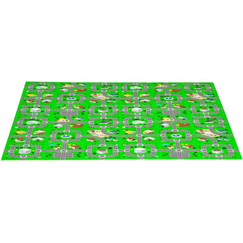 Homcom - Alfombra Puzzle para Bebés 36 Piezas 31,5x31,5 cm Juego Rompecabezas Infantil Modelo Carreteras Espuma EVA Área de Cobertura 3,24 m² Verde
Homcom - Alfombra Puzzle para Bebés 36 Piezas 31,5x31,5 cm Juego Rompecabezas Infantil Modelo Carreteras Espuma EVA Área de Cobertura 3,24 m² Verde