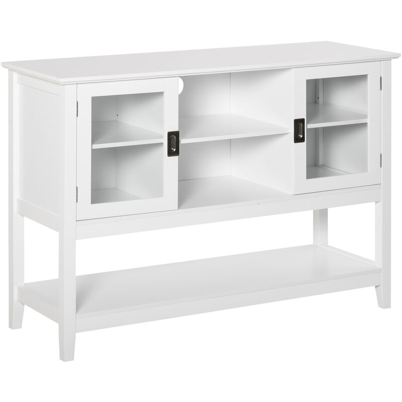 Aparador Buffet Moderno con 3 Estantes 2 Puertas para Cocina Salón 115x39,5x81cm - Blanco
Aparador Buffet Moderno con 3 Estantes 2 Puertas para Cocina Salón 115x39,5x81cm - Blanco