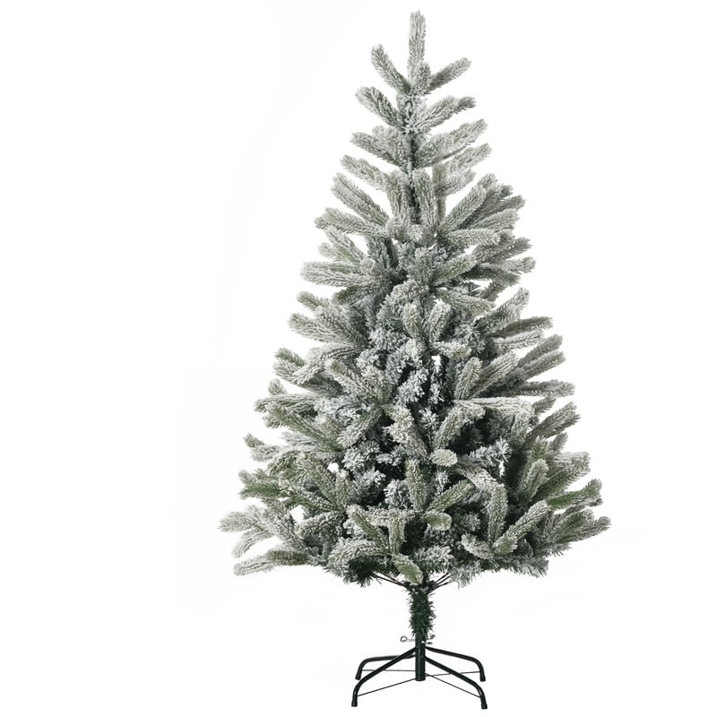 Homcom - Árbol de Navidad Nevado Artificial 150 cm con 521 Ramas PVC y PE Base Plegable y Soporte de Metal Decoración Navideña para Interiores
Homcom - Árbol de Navidad Nevado Artificial 150 cm con 521 Ramas PVC y PE Base Plegable y Soporte de Metal Decoración Navideña para Interiores