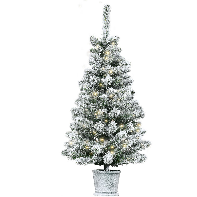 Árbol de Navidad Pequeño Artificial 90 cm con Luces LED 116 Ramas Maceta Desmontable y Soporte de Metal Decoración Navideña para Interior Ø40x90 cm
Árbol de Navidad Pequeño Artificial 90 cm con Luces LED 116 Ramas Maceta Desmontable y Soporte de Metal Decoración Navideña para Interior Ø40x90 cm