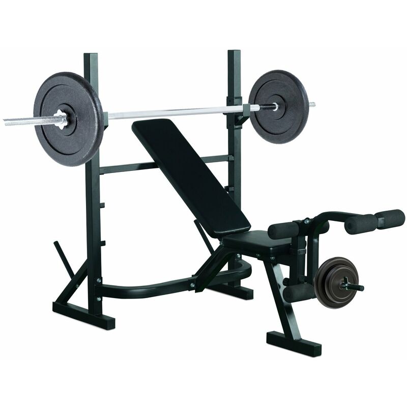 Banco de Pesas Entrenamiento Musculación Fitness Respaldo Regulable 175x98x130cm - Negro
Banco de Pesas Entrenamiento Musculación Fitness Respaldo Regulable 175x98x130cm - Negro