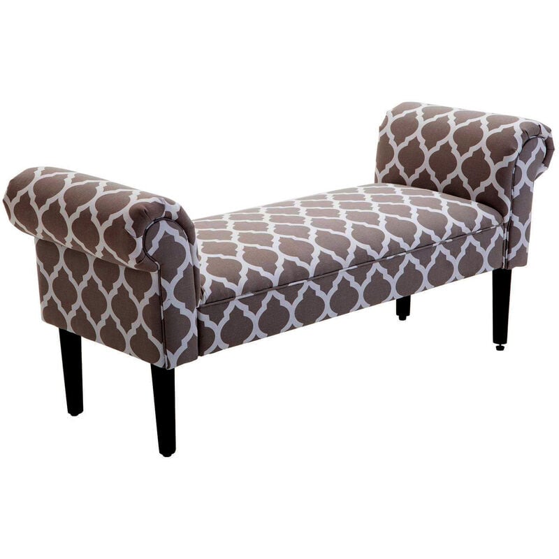 HOMCOM Taburete Pie de Cama Banqueta con Brazos Tapizada y Acolchada Tipo Blanco de Madera para Dormitorio y Recibidor 132x45,5x58 cm Gris Estampado
HOMCOM Taburete Pie de Cama Banqueta con Brazos Tapizada y Acolchada Tipo Blanco de Madera para Dormitorio y Recibidor 132x45,5x58 cm Gris Estampado