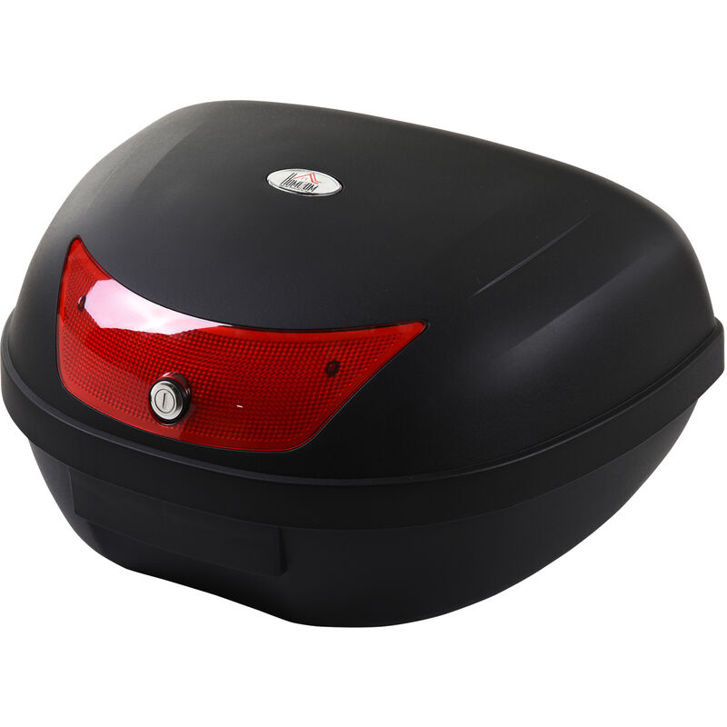 Baúl de Moto Capacidad de 48 L Cerradura con Dos Llaves Accesorios 59x43x33 cm - Negro
Baúl de Moto Capacidad de 48 L Cerradura con Dos Llaves Accesorios 59x43x33 cm - Negro