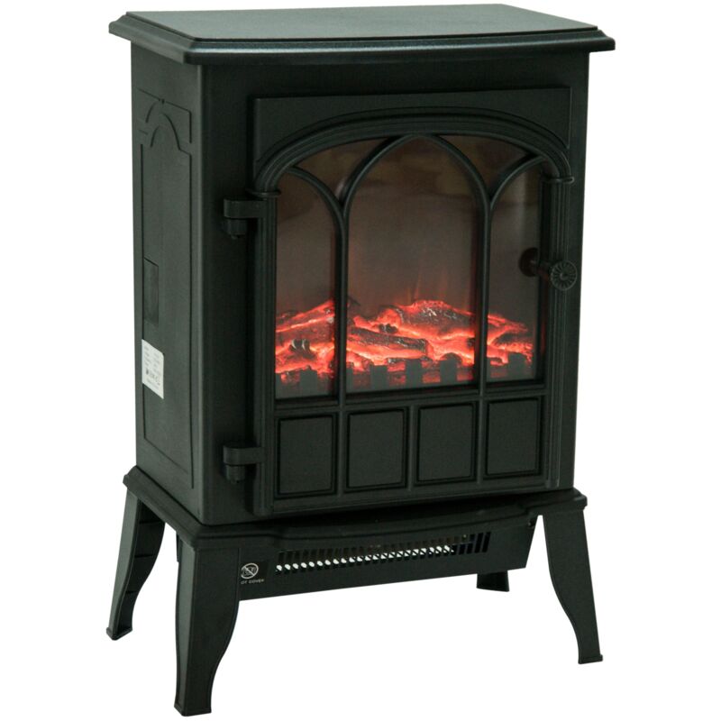 Chimenea Eléctrica de Pie Movible y Decorativo Calefactor Estufa 1000/2000W - Negro
Chimenea Eléctrica de Pie Movible y Decorativo Calefactor Estufa 1000/2000W - Negro
