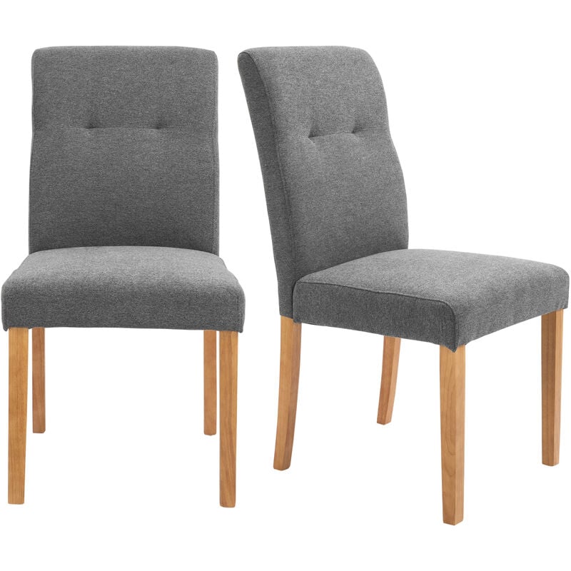 Homcom - Juego de 2 Sillas de Comedor Cocina Tapizadas Transpirable con Tacto Lino Respaldo Alto Asiento Acolchados y Patas de Madera 50x62x96 cm
Homcom - Juego de 2 Sillas de Comedor Cocina Tapizadas Transpirable con Tacto Lino Respaldo Alto Asiento Acolchados y Patas de Madera 50x62x96 cm
