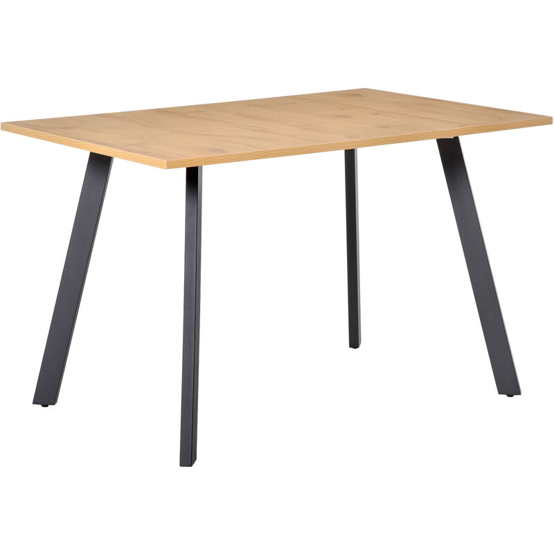 Mesa de Comedor Rectangular Mesa de Cocina Salón Moderna con Patas de Metal y Almohadillas Ajustables 120x80x76 cm Roble Veteado - Roble
Mesa de Comedor Rectangular Mesa de Cocina Salón Moderna con Patas de Metal y Almohadillas Ajustables 120x80x76 cm Roble Veteado - Roble