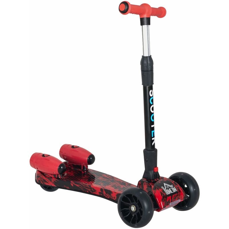 Scooter para Niños Ajustable Plegable con Música Luces +3 Años 62x27x63-81 cm - Rojo
Scooter para Niños Ajustable Plegable con Música Luces +3 Años 62x27x63-81 cm - Rojo