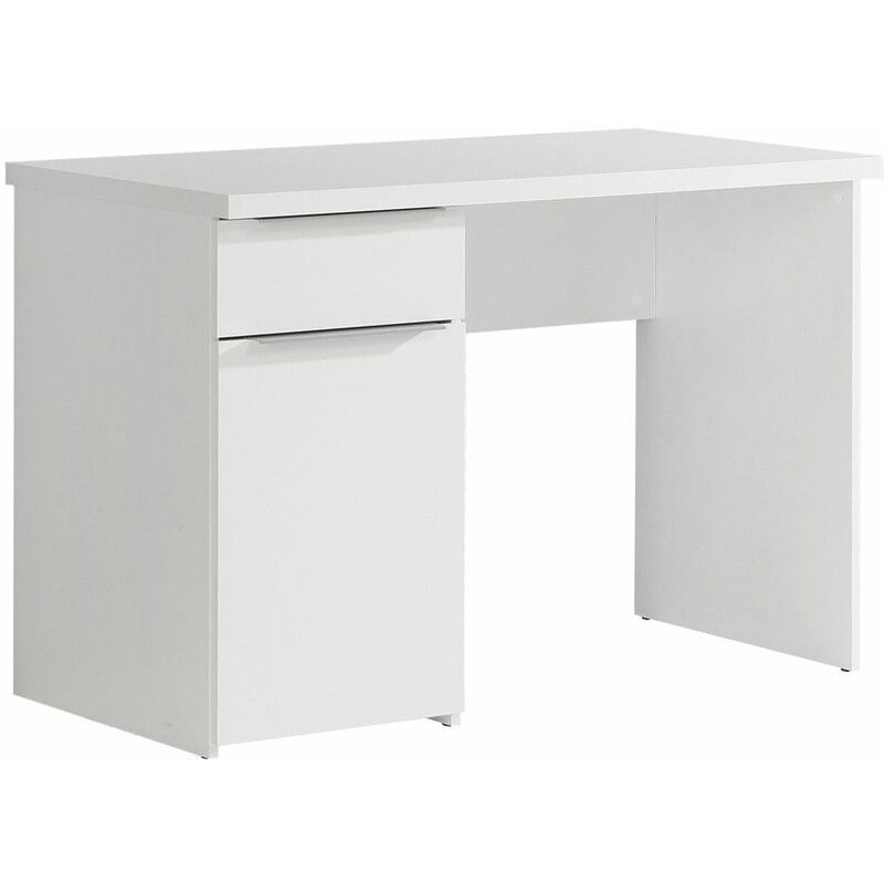 ®- Mesa de Escritorio WHITE, Mesa de Ordenador con almacenaje 110x60x77 cm | Color: - Blanco mate - Home Heavenly
®- Mesa de Escritorio WHITE, Mesa de Ordenador con almacenaje 110x60x77 cm | Color: - Blanco mate - Home Heavenly