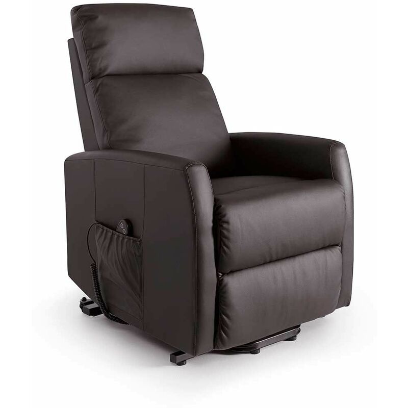 Home Heavenly® - Sillón Relax Lyon, butaca reclinable con elevación automática en elegante tapizado en tela antimancha | Color: - Polipiel choco
Home Heavenly® - Sillón Relax Lyon, butaca reclinable con elevación automática en elegante tapizado en tela antimancha | Color: - Polipiel choco