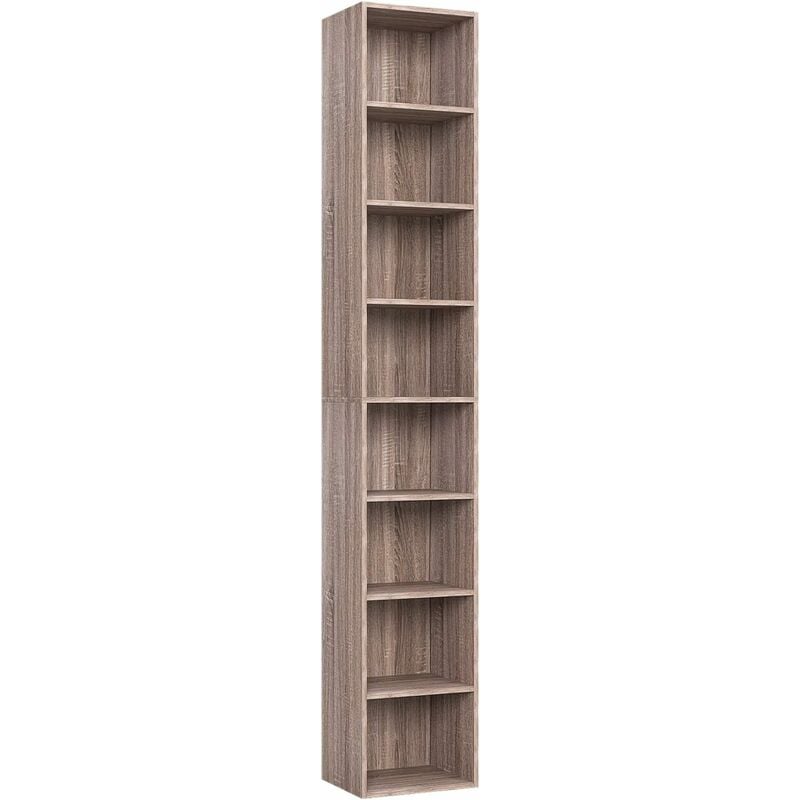 180 cm Librería Estante para CD Columna de música para oficina Sala de estar Sala de estudio 30x23.5 (roble) - Homfa
180 cm Librería Estante para CD Columna de música para oficina Sala de estar Sala de estudio 30x23.5 (roble) - Homfa