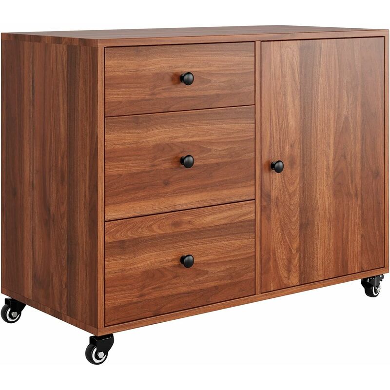 Archivador Cajón de escritorio Soporte para impresora con ruedas de bloqueo 3 cajones y 1 puerta para oficina Sala de estar Dormitorio Cocina Madera
Archivador Cajón de escritorio Soporte para impresora con ruedas de bloqueo 3 cajones y 1 puerta para oficina Sala de estar Dormitorio Cocina Madera