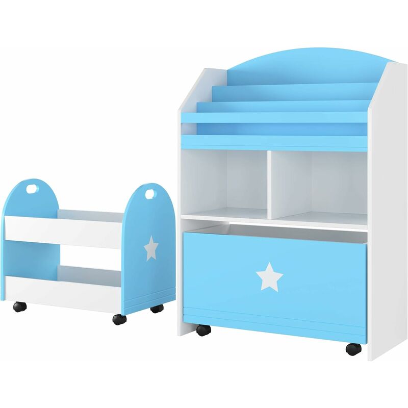 Homfa juego de 2 estantes de almacenamiento para niños estante con cajón 2 compartimentos 3 compartimentos para colgar carro azul blanco 60 x 30 x
Homfa juego de 2 estantes de almacenamiento para niños estante con cajón 2 compartimentos 3 compartimentos para colgar carro azul blanco 60 x 30 x
